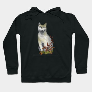 Cemetery cat statue Hoodie